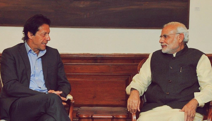Latest International News : Received a message from Indian PM Modi, says Imran Khan on eve of Pakistan National Day