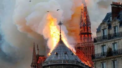 Latest International News : 850-year-old Notre-Dame Cathedral in Paris damaged in fire