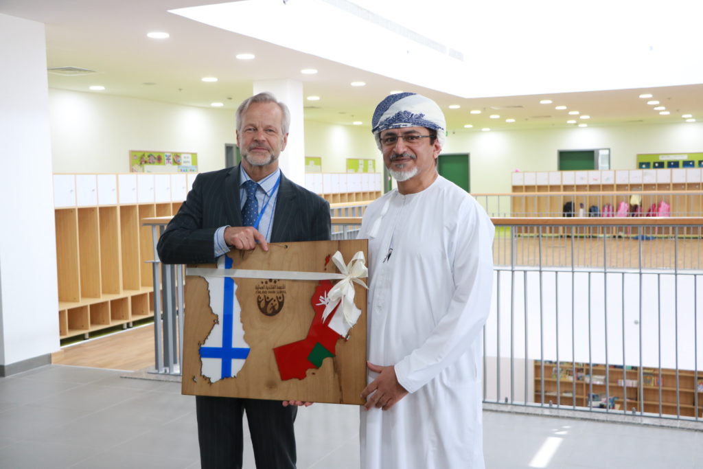 Oman Latest News : Finnish Ambassador’s from MENA region visit Finland Oman School