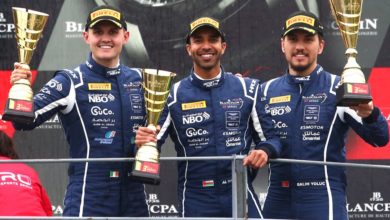 Oman Latest News : Podium start to Blancpain Endurance Season for Oman’s Ahmad Al Harthy at rain hit Monza