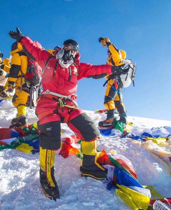 Oman Latest News : Oman's Nadhira Al Harthy tweets Mt Everest conquering pictures