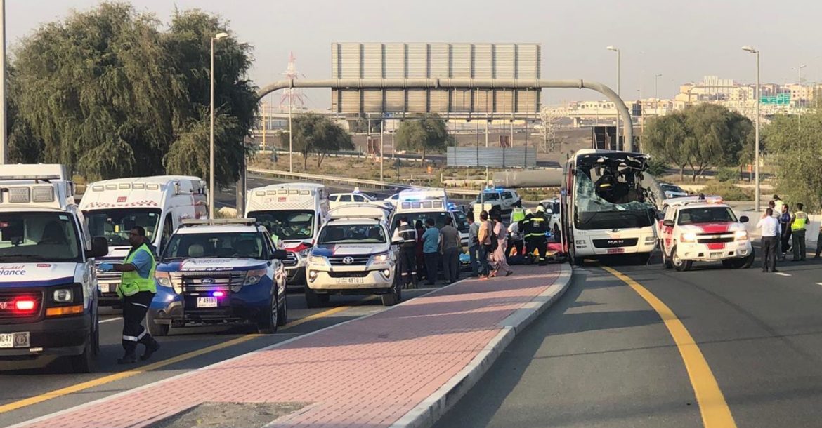 Oman Latest News : Mwasalat bus crash: Omani driver was travelling at more than twice the speed limit, says Dubai Police