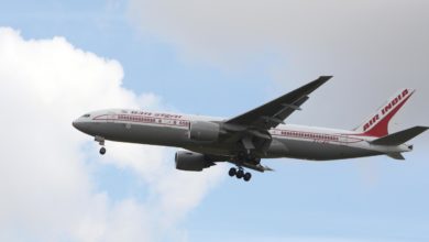 Latest International News : Air India plane diverted to land in London after 'bomb threat'