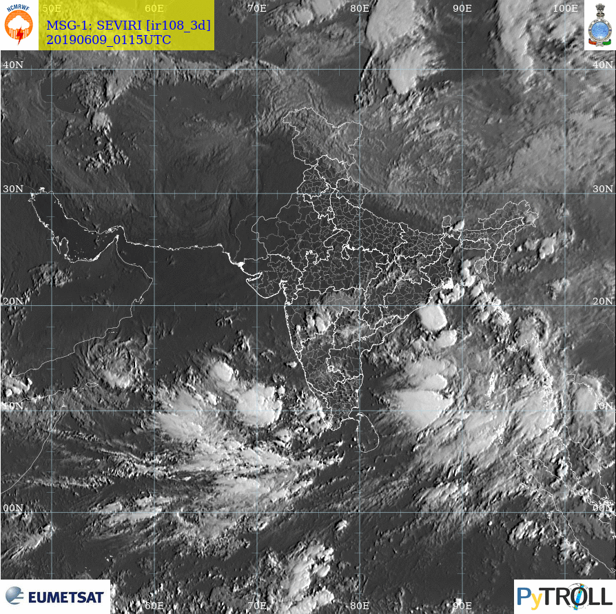 Latest International News : Low pressure formed in Arabian Sea