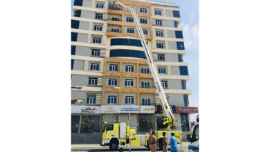 Oman Latest News : Residents safely evacuated after fire breaks out in a building in Muscat