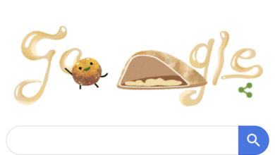 Latest International News : Today, Google Doodle celebrates falafel