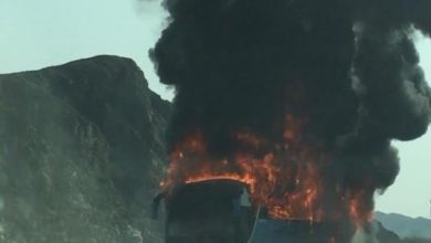 Oman Latest News : Bus catches fire in Oman; all passengers rescued