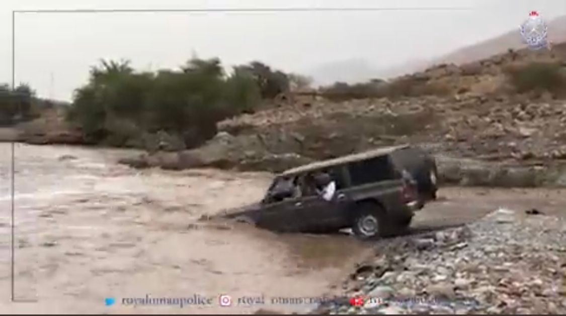 Four arrested for deliberately crossing wadi in Oman - The Arabian ...