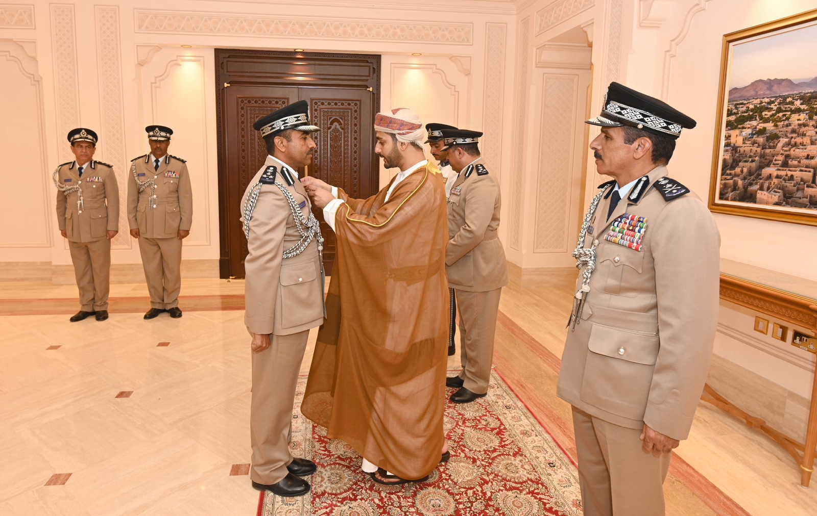 His Majesty bestows medals on ROP officers - The Arabian Stories News