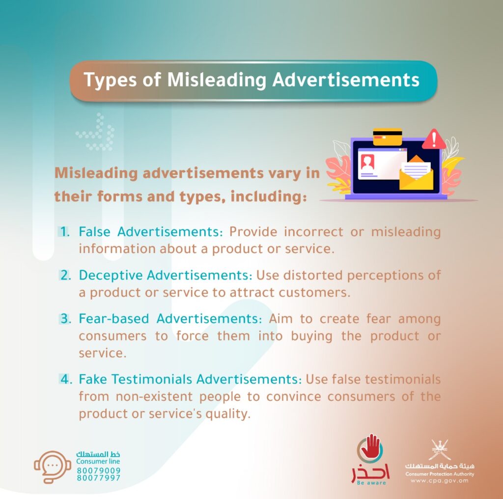 Oman’s CPA highlights common types of misleading advertisements - The ...