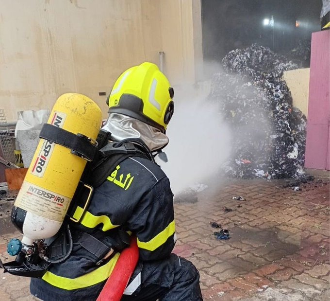 Fire contained in Salalah warehouse, no injuries reported - The Arabian ...