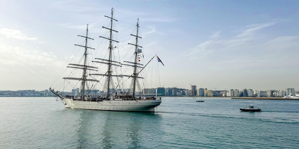 Shabab Oman II leaves Morocco’s Port of Tangier heading to Spain
