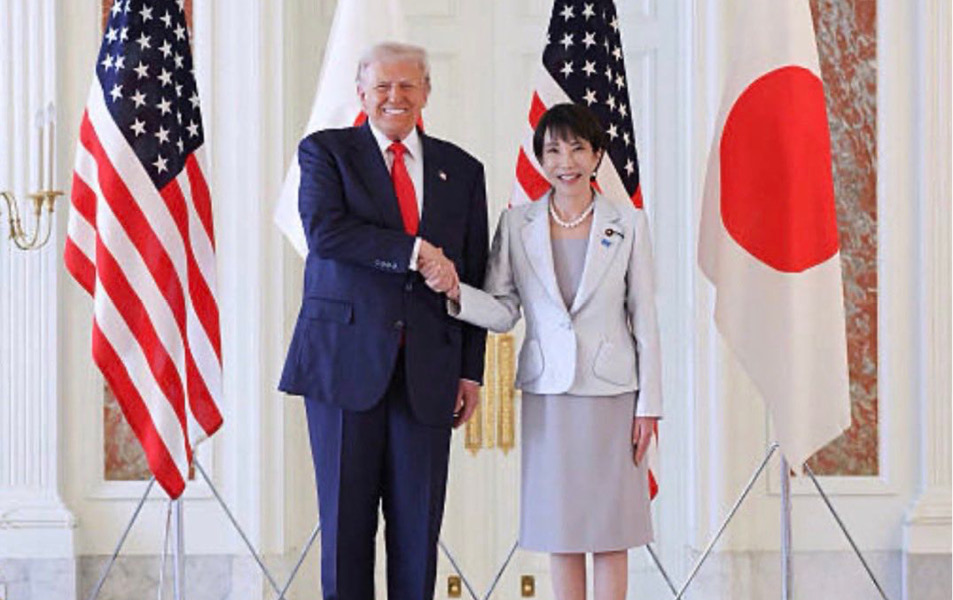 Trump with Takachi