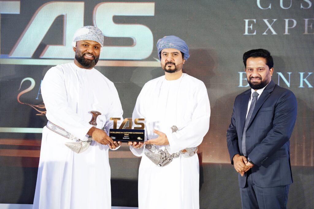 BankDhofar wins coveted ‘Excellence in Customer Experience’ award at TAS Conclave 2025