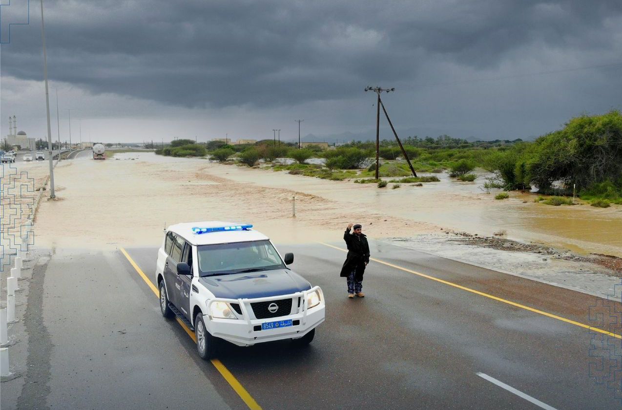 Wadi Al Ma’awal records highest rainfall in Oman as heavy showers hit multiple regions