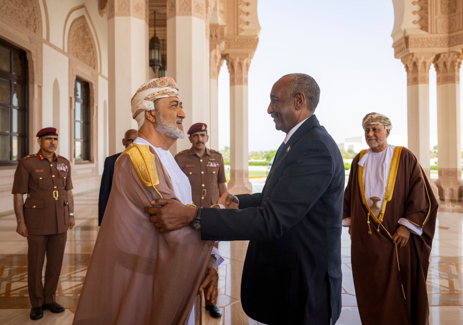His Majesty Sultan Haitham receives Deputy Chairman of Sudan’s Transitional Sovereignty Council
