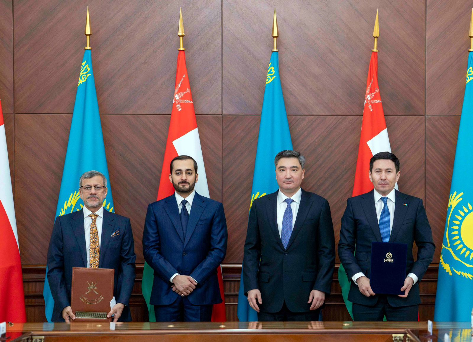 HH Sayyid Theyazin leads talks to strengthen Oman–Kazakhstan cooperation