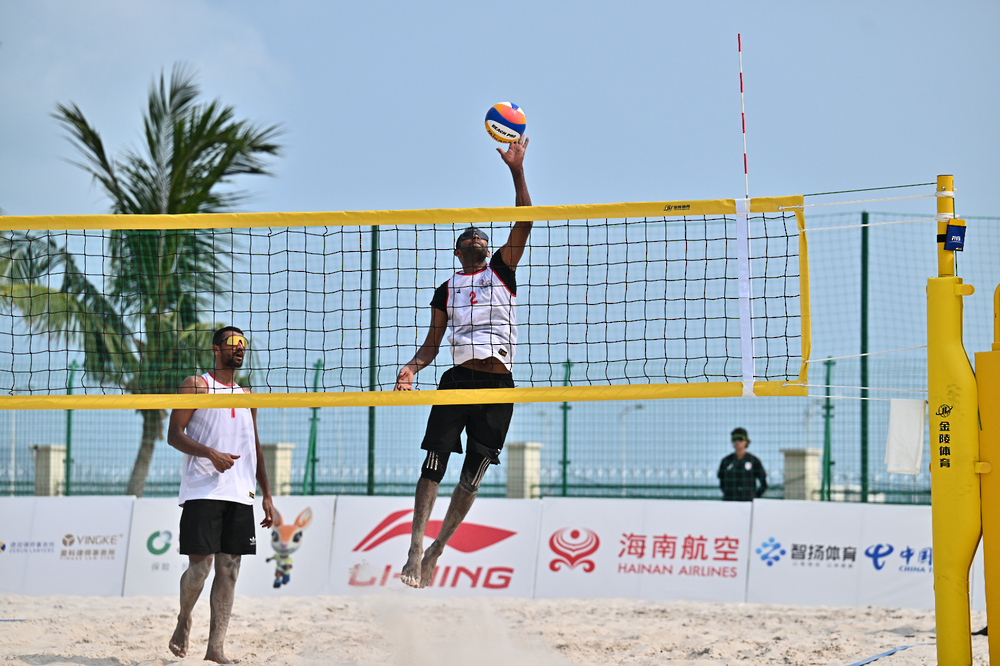 Oman beach volleyball team advances to second round at Asian Beach Games in China
