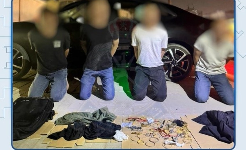 Four-member expat gang arrested for jewellery theft in Muscat break-in case
