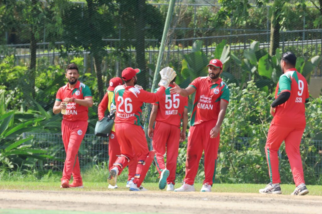Oman set up semi-final clash with Nepal despite defeat to rampant Hong Kong