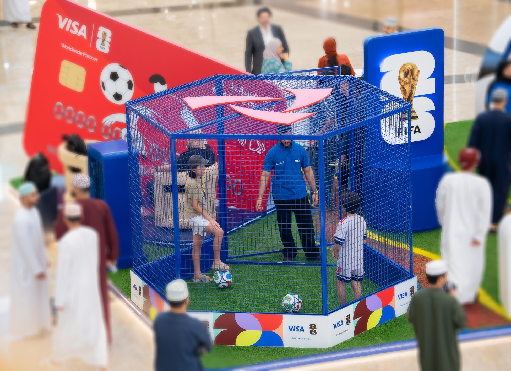 Visa & Bank Muscat bring FIFA World Cup 2026™ fan experience to Mall of Oman