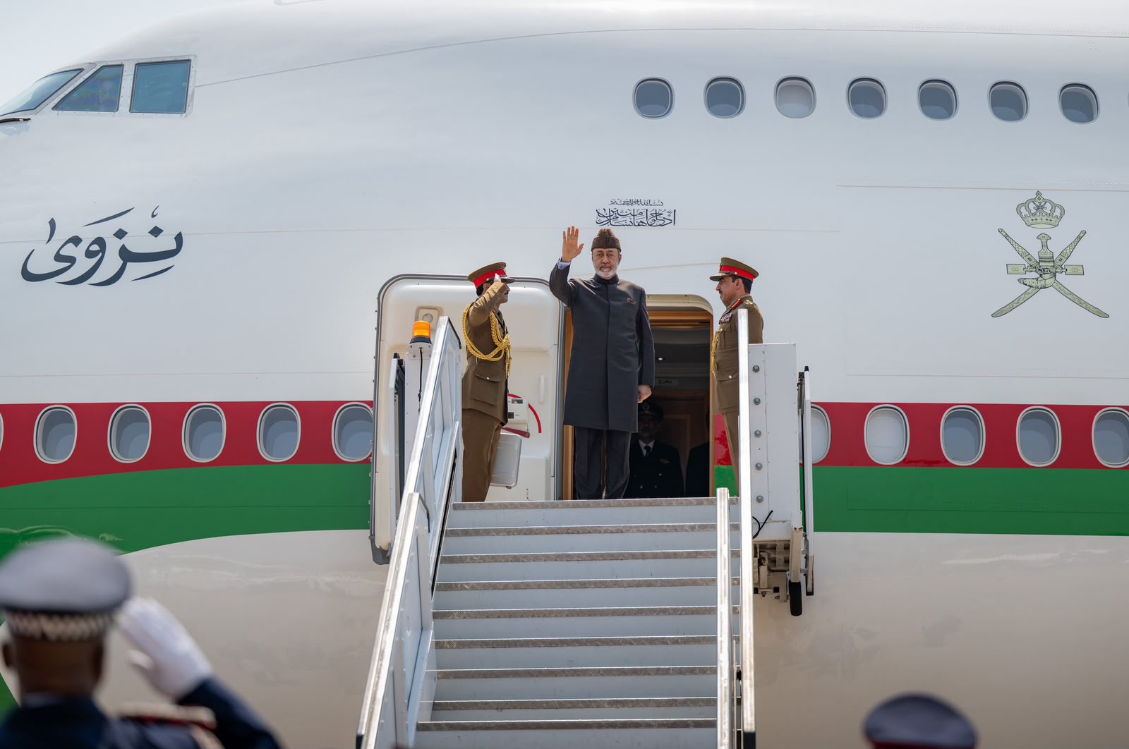 His Majesty Sultan Haitham leaves for UK on state visit